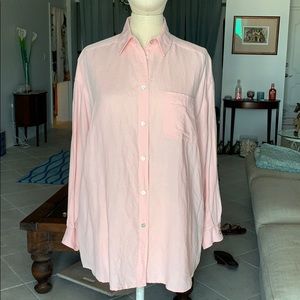 Laura Ashley Collared Shirt. SOFT Fabric.